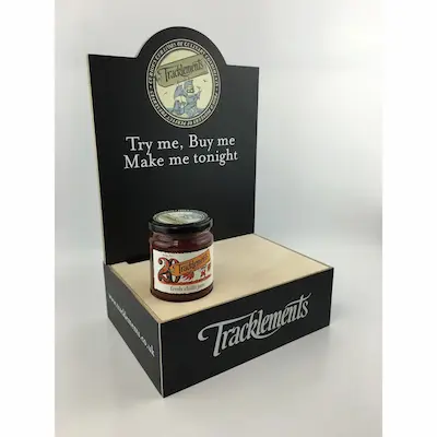 Tracklements stand